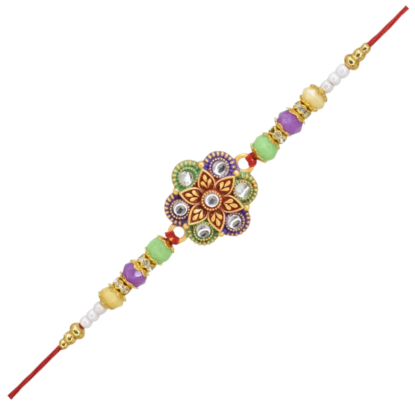 Rakhi with Greeting Card and Box