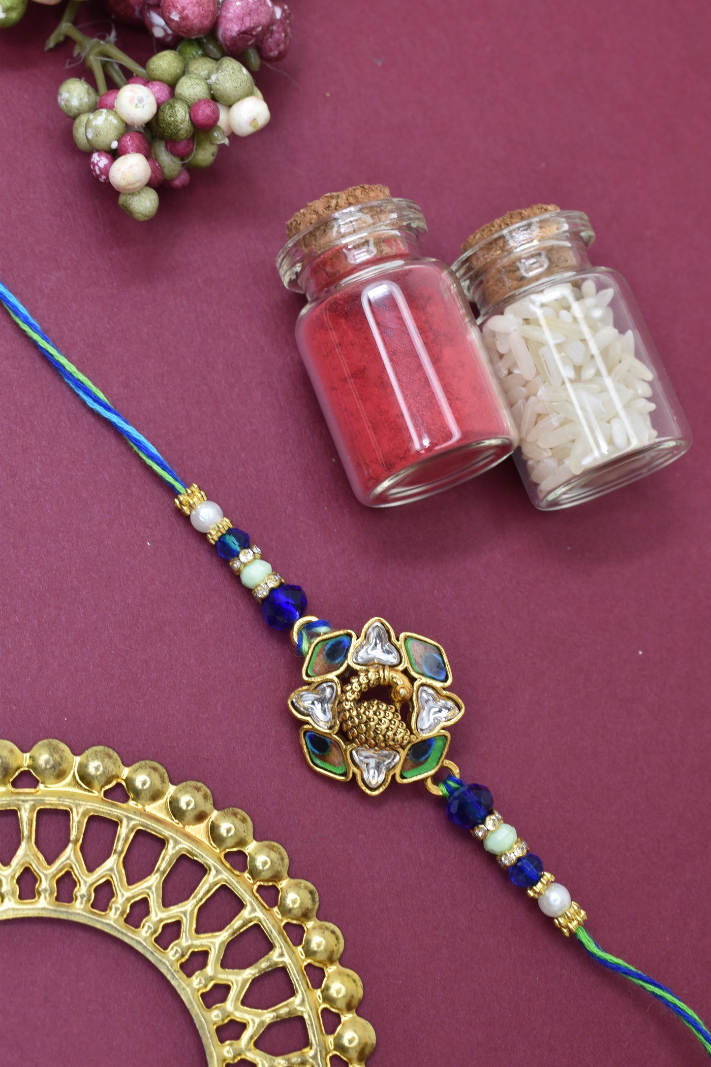 bhaiya rakhi, silver rakhi, bhaiya bhabhi rakhi, couple rakhi