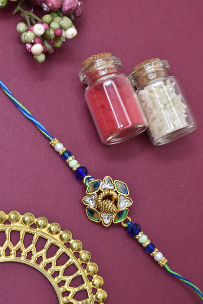 bhaiya rakhi, silver rakhi, bhaiya bhabhi rakhi, couple rakhi