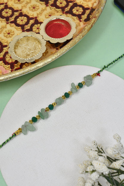 Premium Gemstone Rakhi