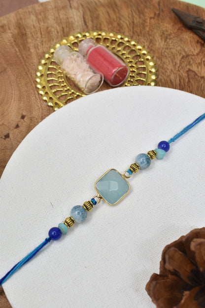 Premium Gemstone Rakhi
