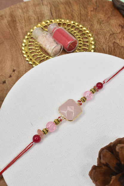 Premium Gemstone Rakhi
