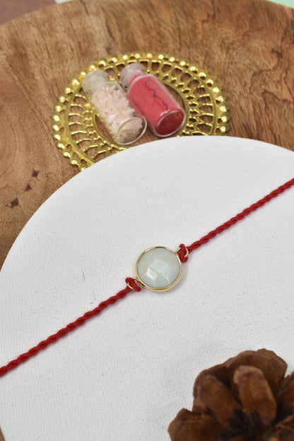 Premium Gemstone Rakhi
