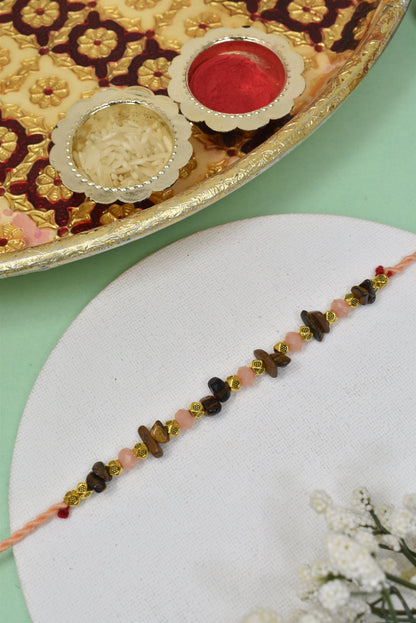 Premium Gemstone Rakhi