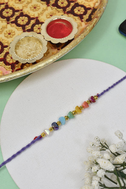 Premium Gemstone Rakhi