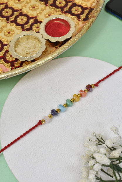 Premium Gemstone Rakhi