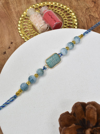 Premium Gemstone Rakhi