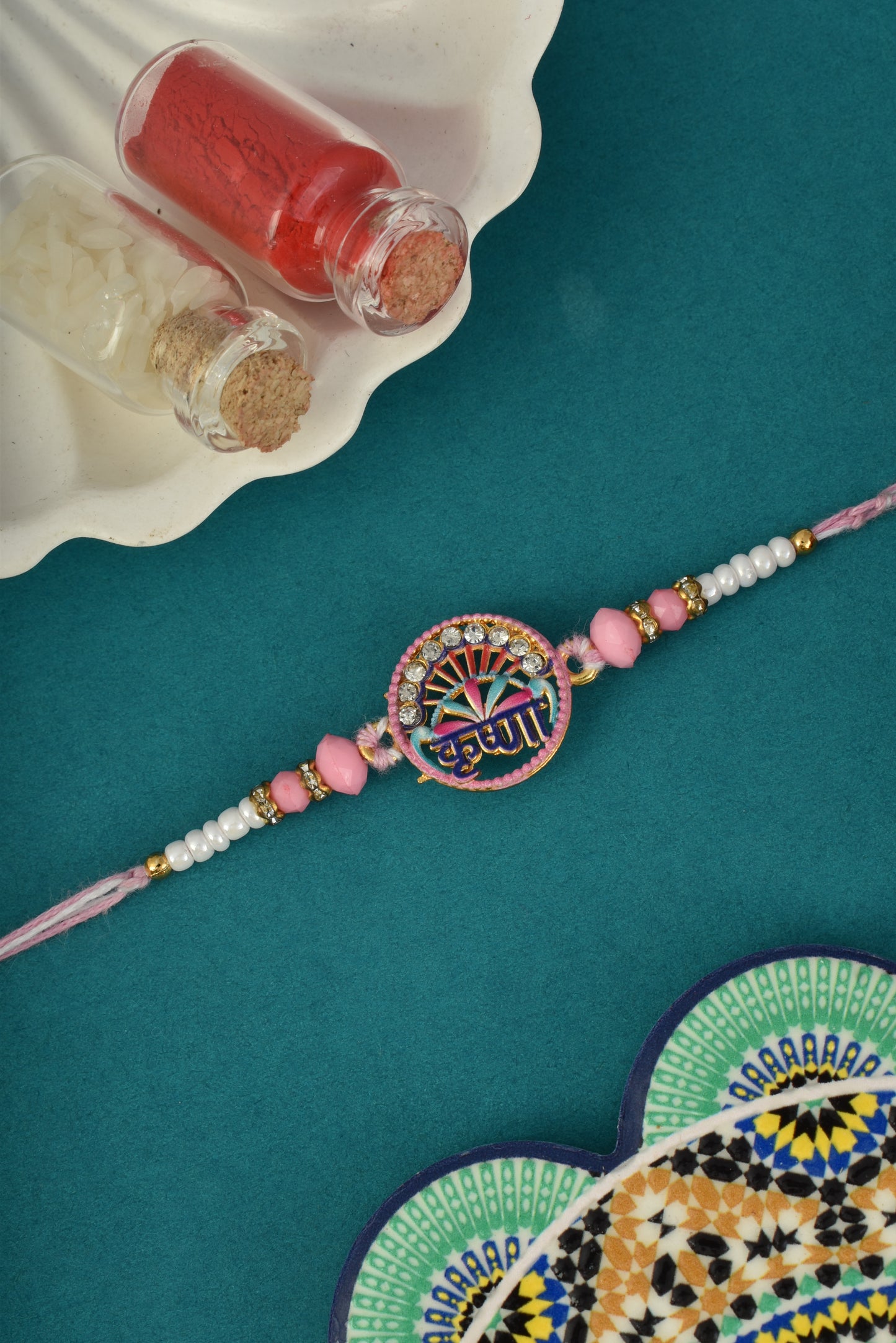 Krishna Design Rakhi for Brothers
