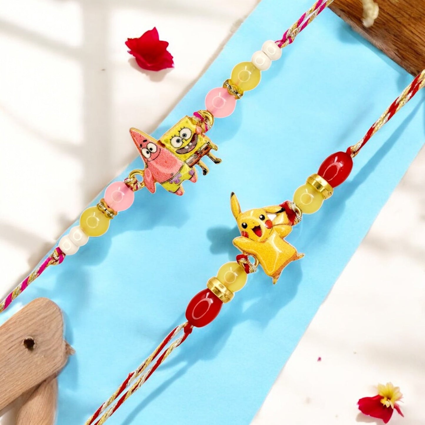 Rakhi with Greeting Card and Box