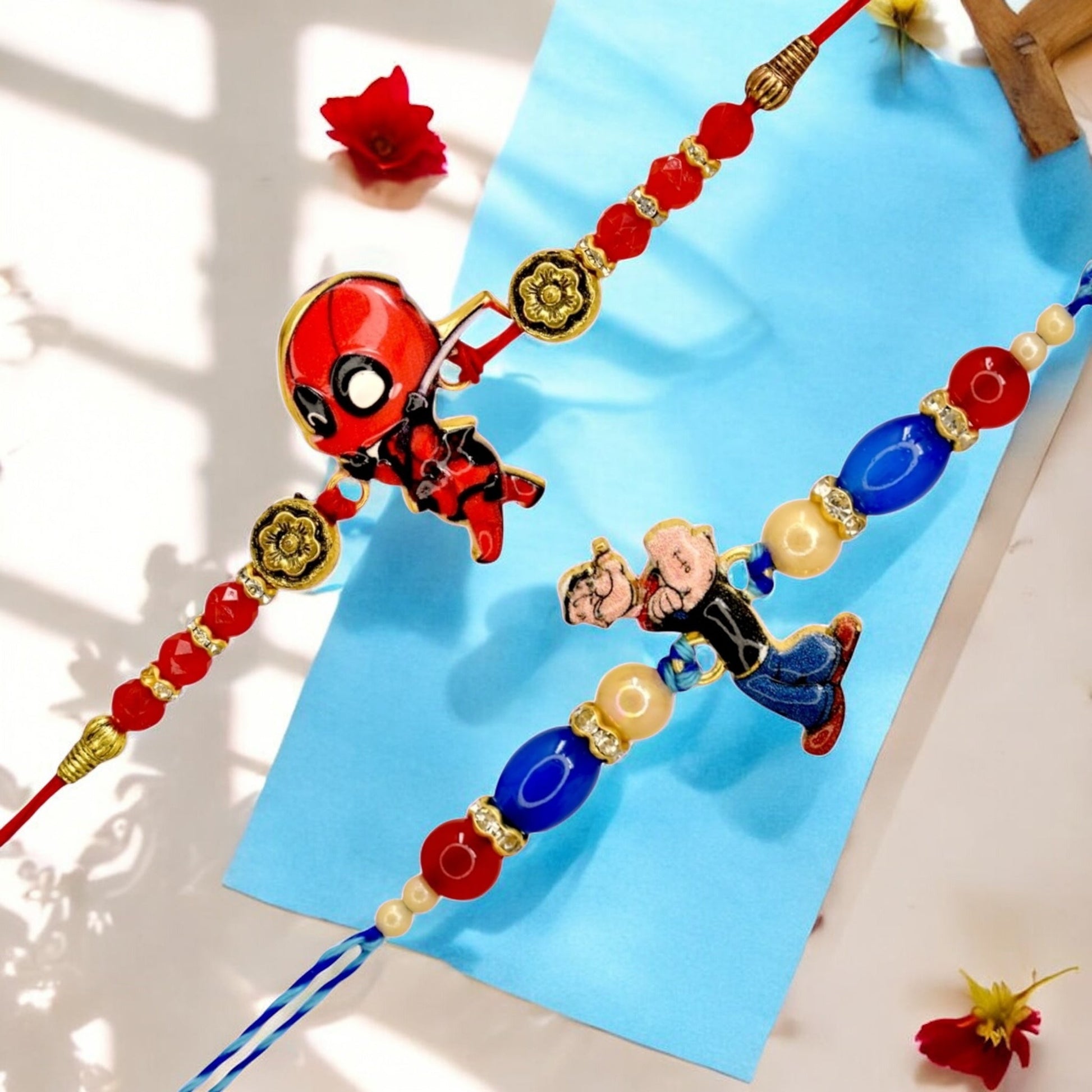 Rakhi with Greeting Card and Box