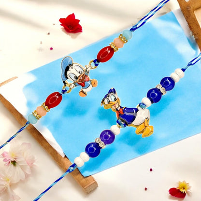 Rakhi with Greeting Card and Box