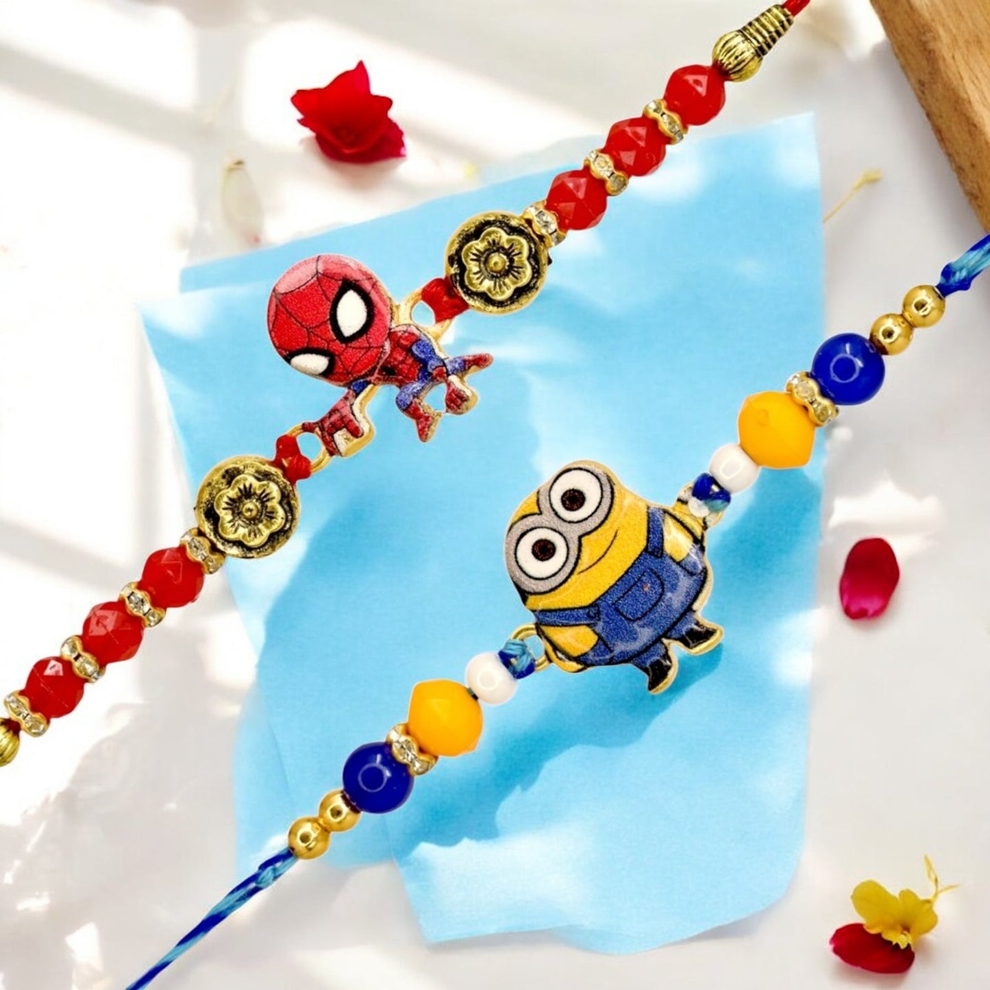 Rakhi with Greeting Card and Box
