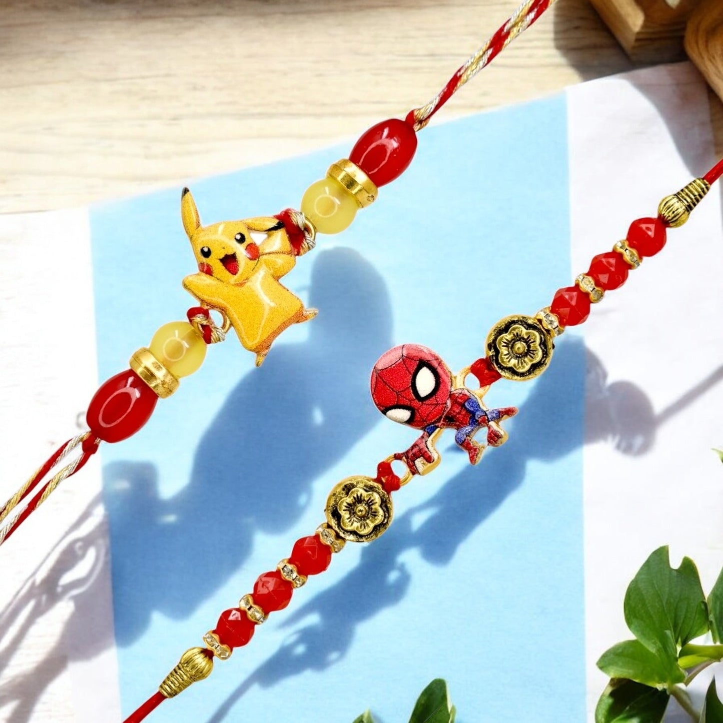 Rakhi with Greeting Card and Box