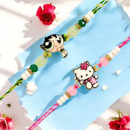 Rakhi with Greeting Card and Box