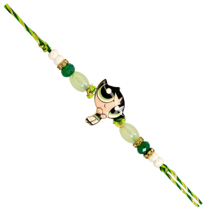 Rakhi with Greeting Card and Box