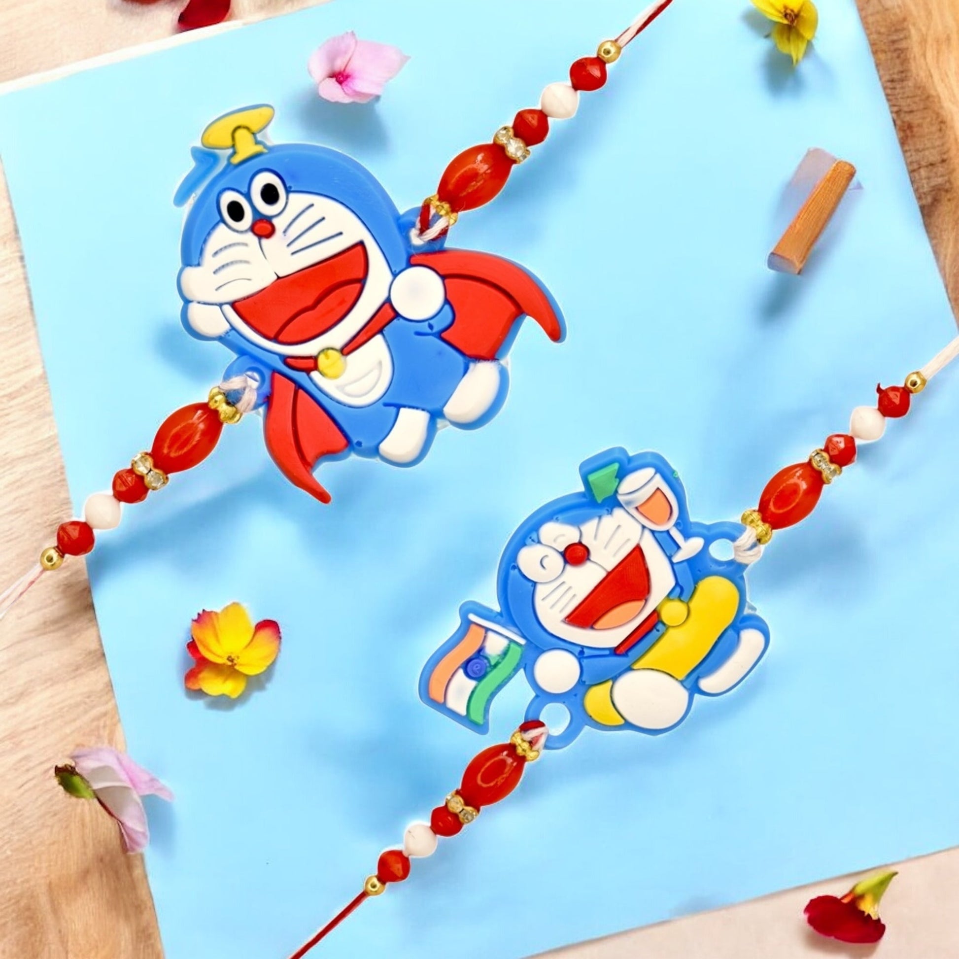 Rakhi with Greeting Card and Box