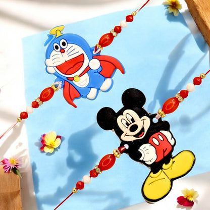 Rakhi with Greeting Card and Box