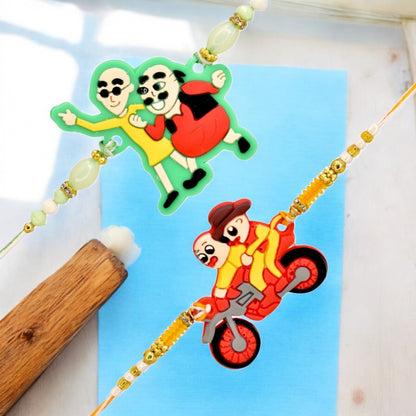 Rakhi with Greeting Card and Box