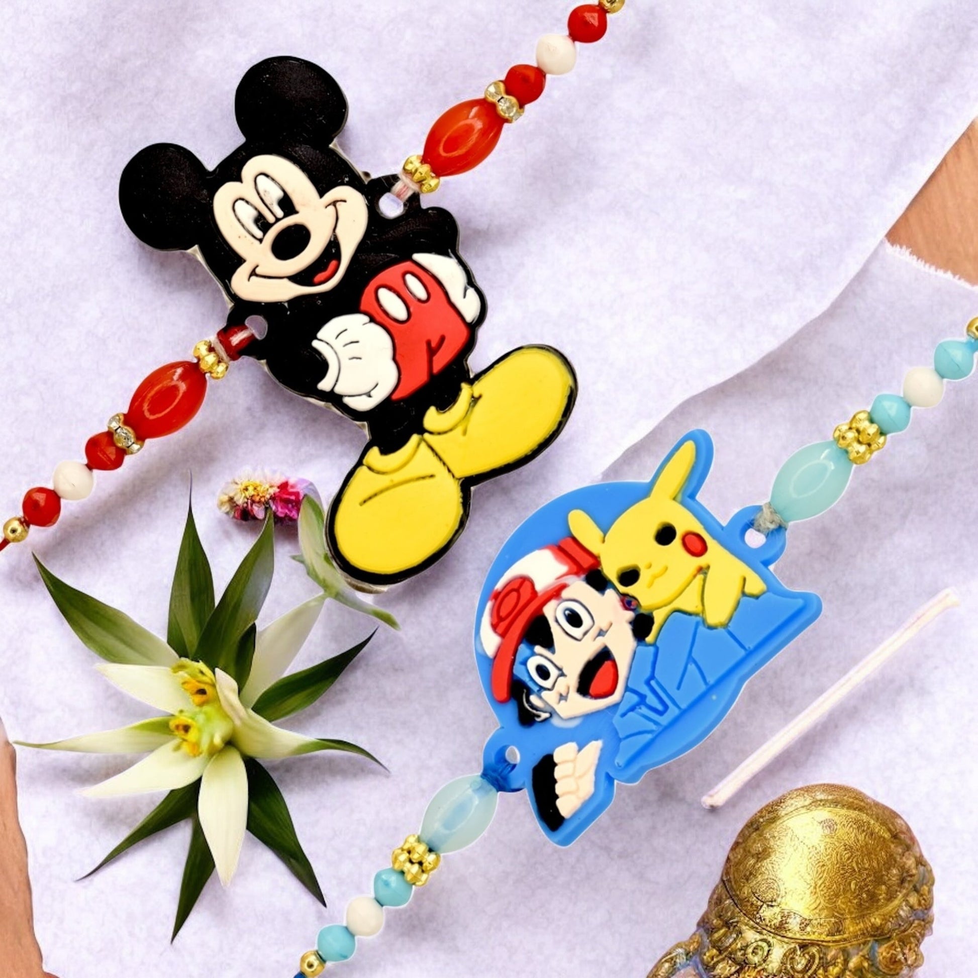 Rakhi with Greeting Card and Box