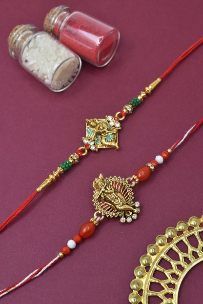Set of 2 Rakhi