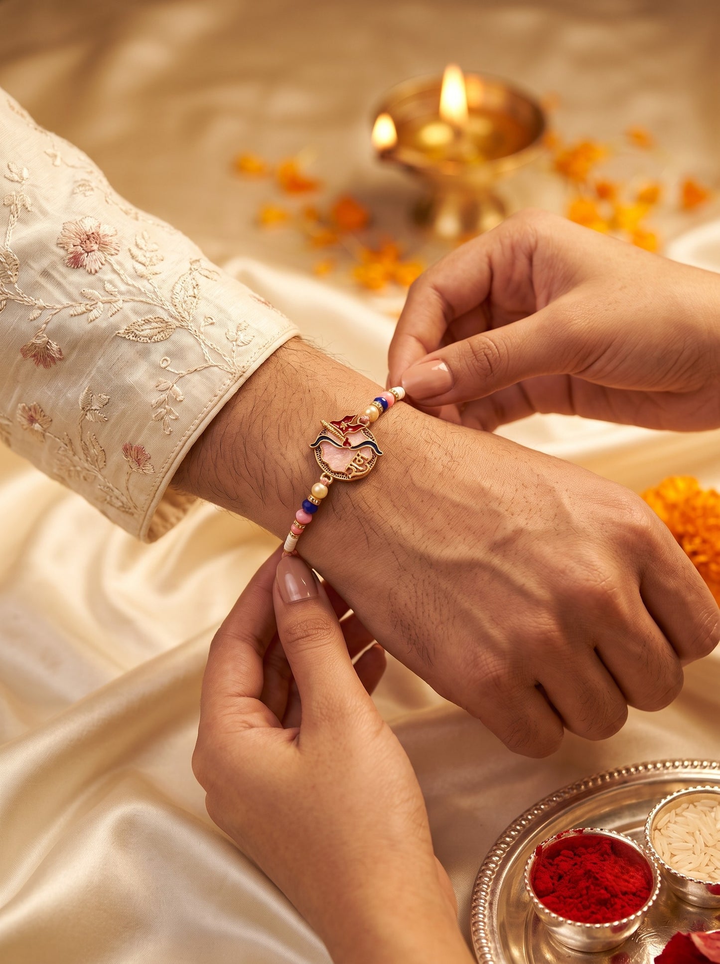 Jay shree Ram Design Rakhi for Brother