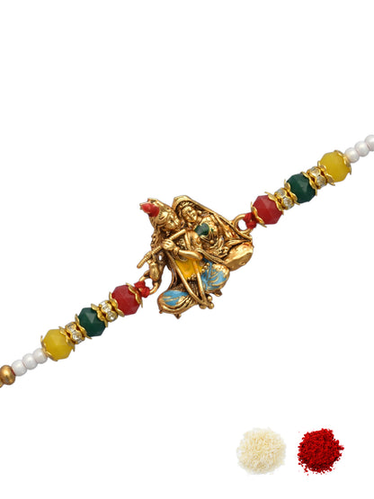 Radha Krishna Design Rakhi for Brother