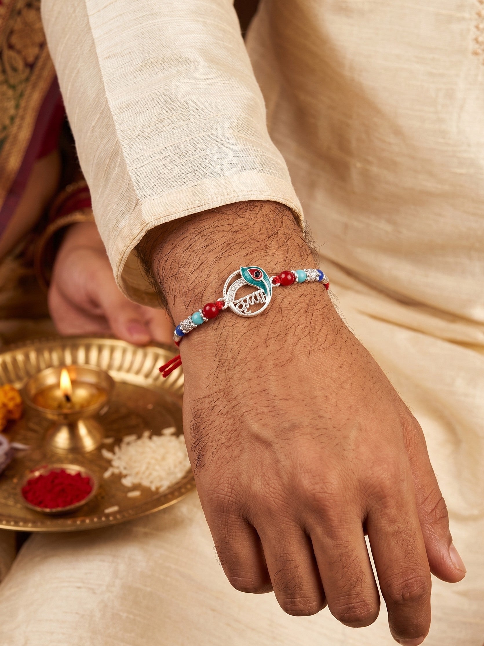 Rakhi,rakhi for brother,rakhi for kids,religious rakhi