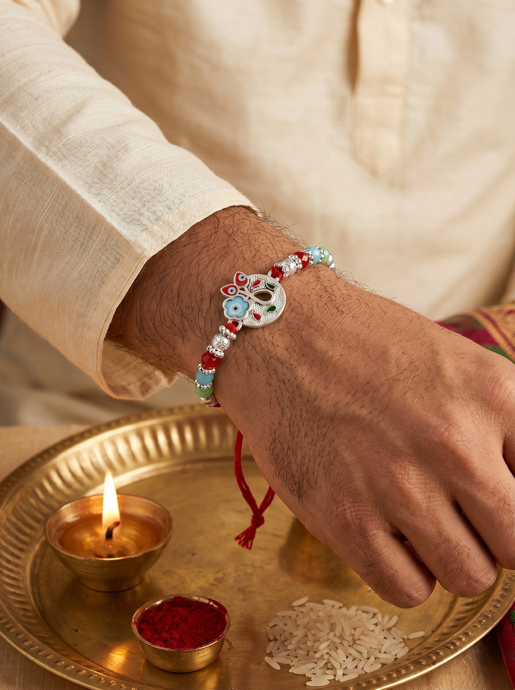 Rakhi,rakhi for brother,rakhi for kids,religious rakhi