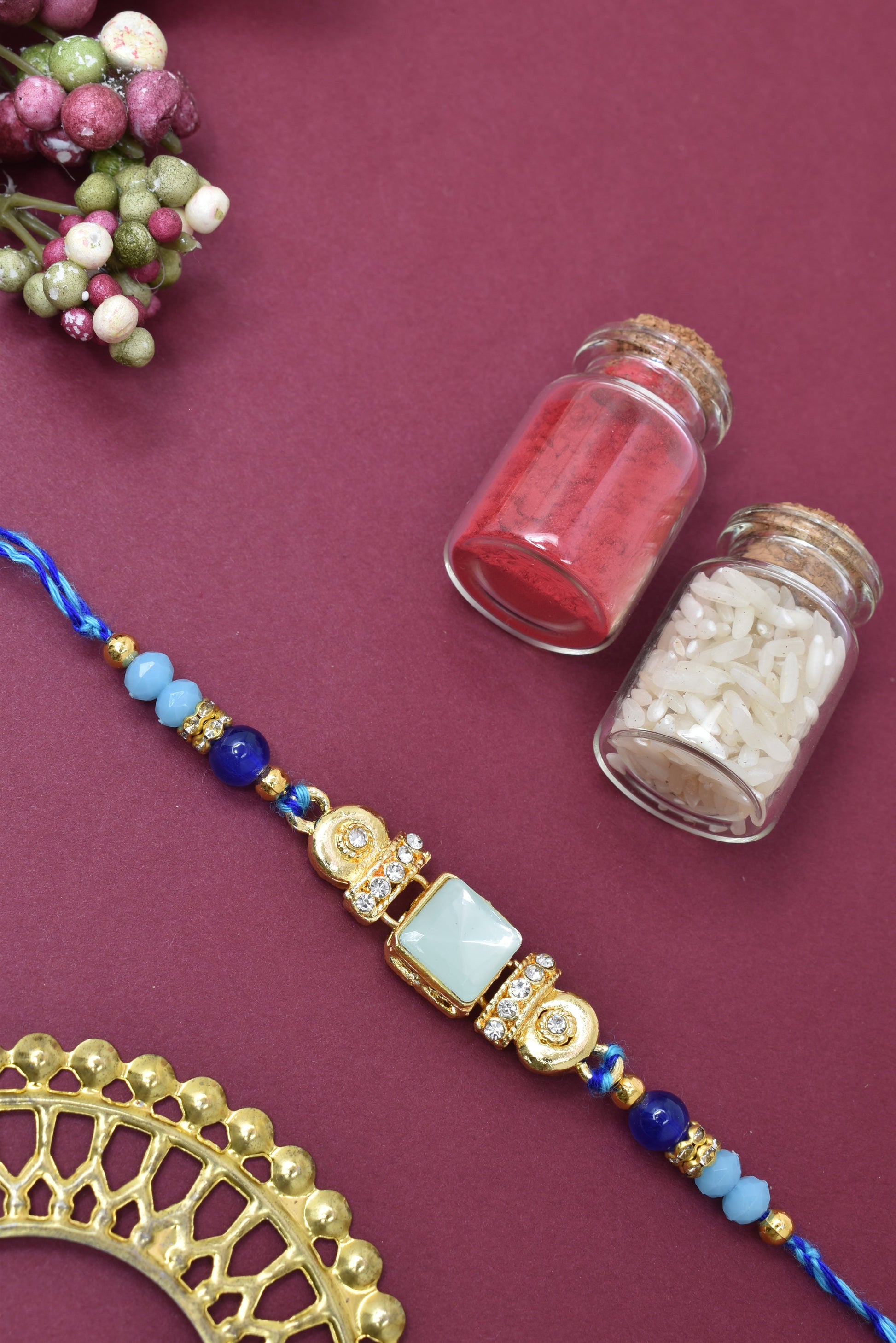 Rakhi for Brother, Silver rakhi for Brother, Silver Rakhi