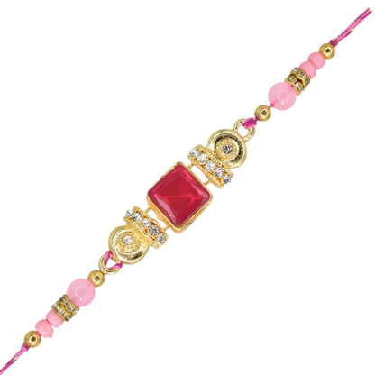 Premium Gemstone Rakhi