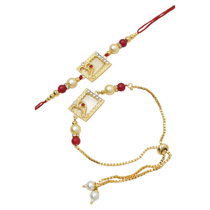 Rakhi,rakhi for brother, Rakhi for Bhaiya Bhabhi, Bhaiya Bhabhi Rakhi, Couple Rakhi Set, Rakhi Set for Bhai Bhabhi