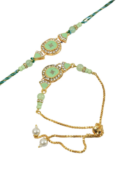 Rakhi,rakhi for brother, Rakhi for Bhaiya Bhabhi, Bhaiya Bhabhi Rakhi, Couple Rakhi Set, Rakhi Set for Bhai Bhabhi