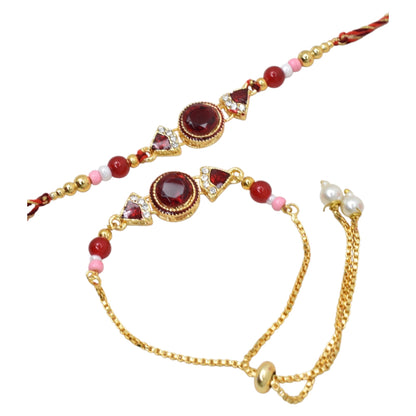Rakhi,rakhi for brother, Rakhi for Bhaiya Bhabhi, Bhaiya Bhabhi Rakhi, Couple Rakhi Set, Rakhi Set for Bhai Bhabhi