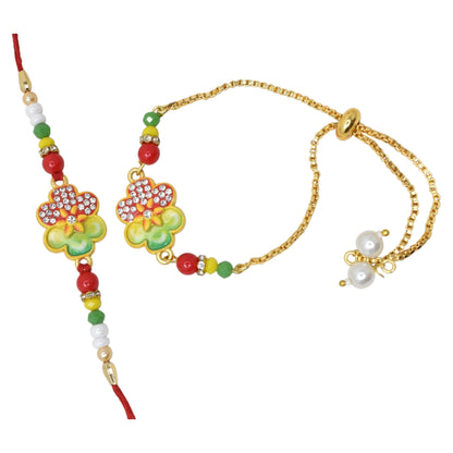 Rakhi,rakhi for brother, Rakhi for Bhaiya Bhabhi, Bhaiya Bhabhi Rakhi, Couple Rakhi Set, Rakhi Set for Bhai Bhabhi