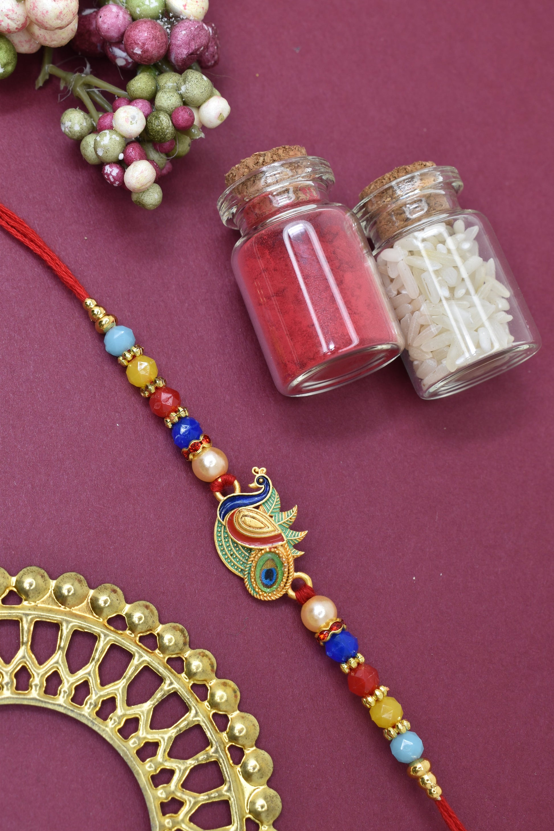 bhaiya rakhi, silver rakhi, bhaiya bhabhi rakhi, couple rakhi