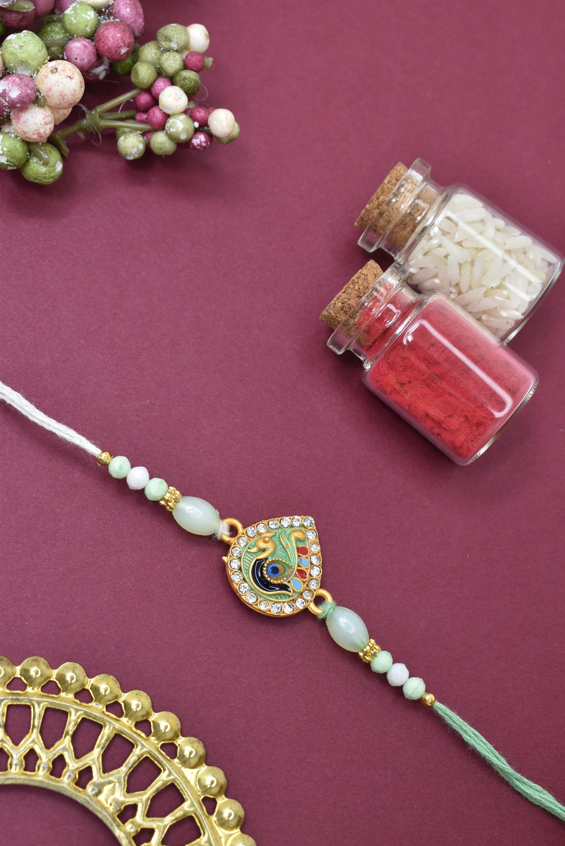 bhaiya rakhi, silver rakhi, bhaiya bhabhi rakhi, couple rakhi