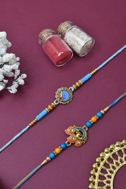 Set of 2 Rakhi