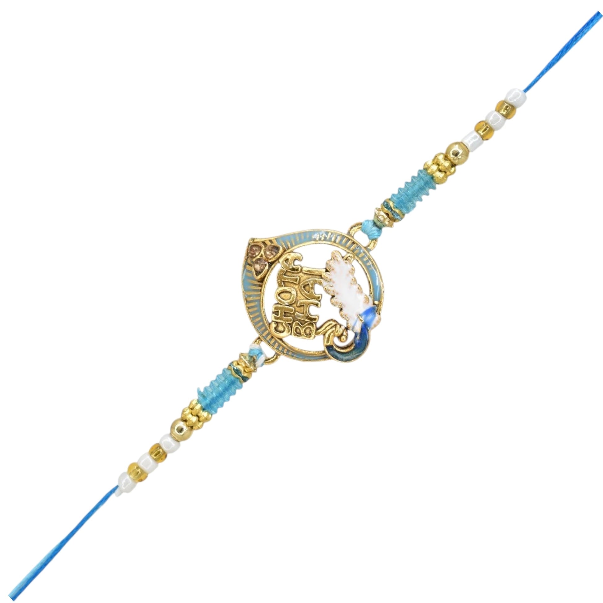 Rakhi with Greeting Card and Box