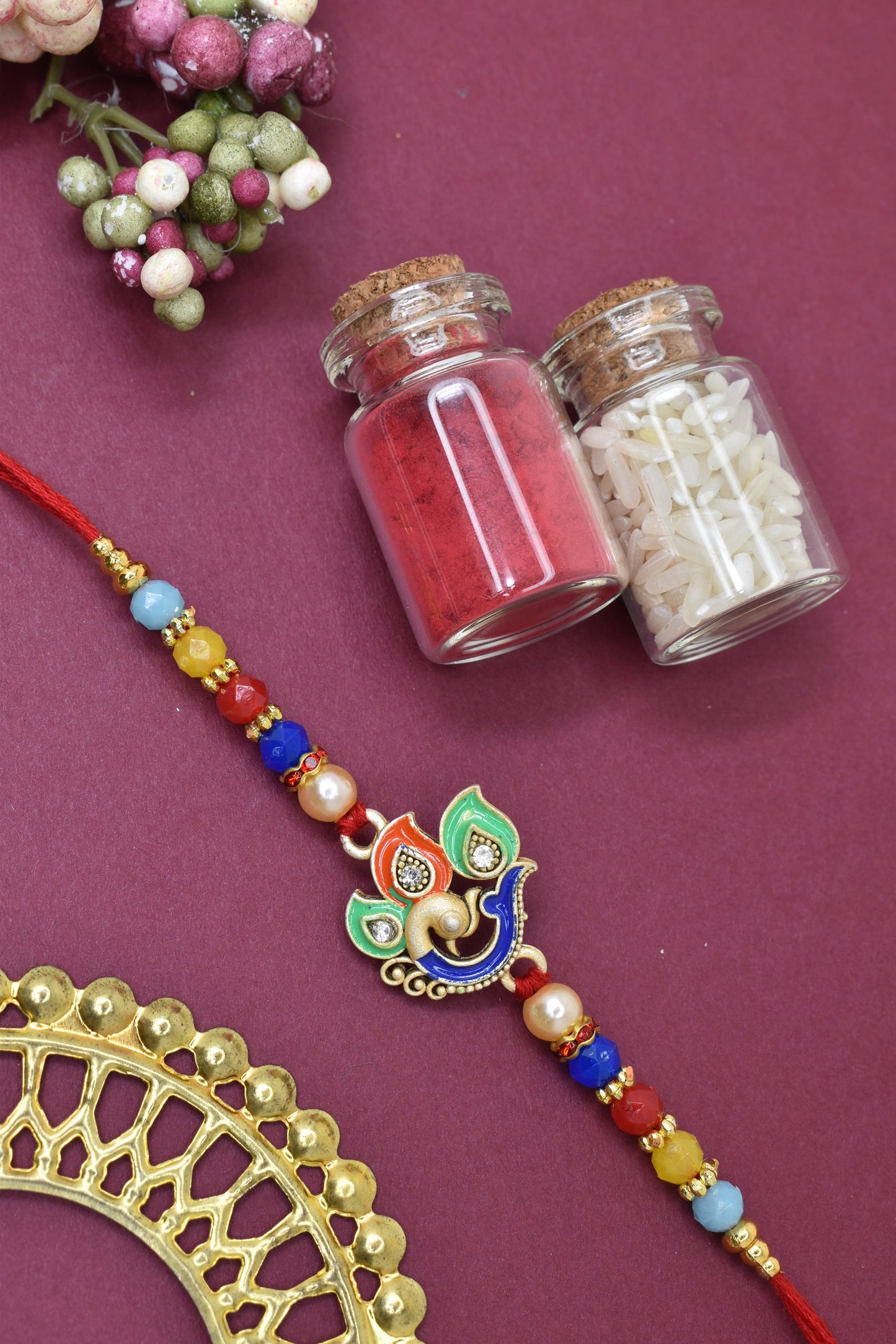 bhaiya rakhi, silver rakhi, bhaiya bhabhi rakhi, couple rakhi