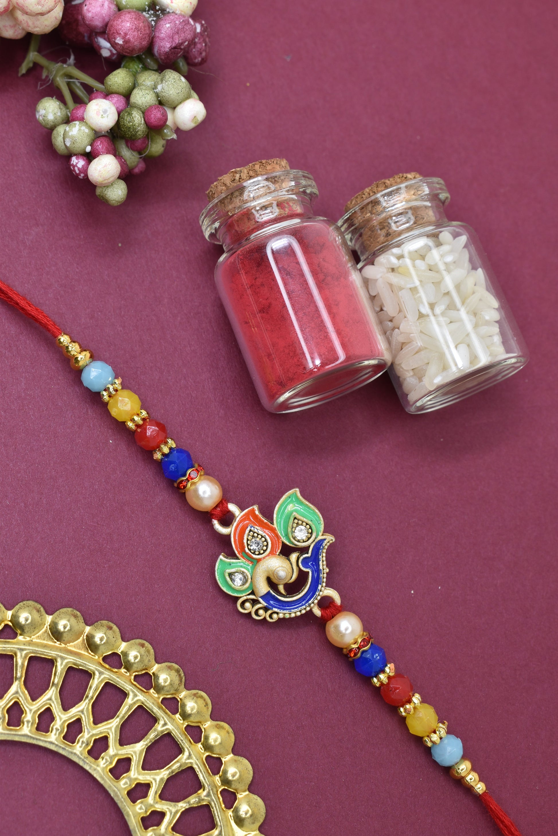 bhaiya rakhi, silver rakhi, bhaiya bhabhi rakhi, couple rakhi