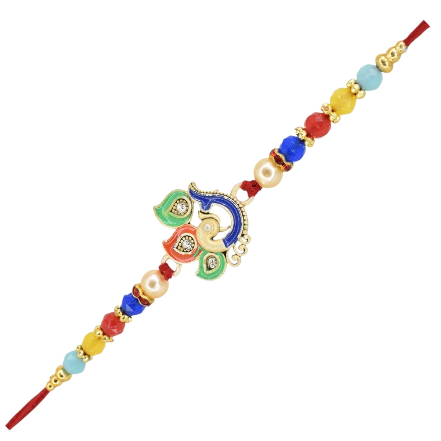 Rakhi with Greeting Card and Box
