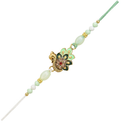 Rakhi with Greeting Card and Box