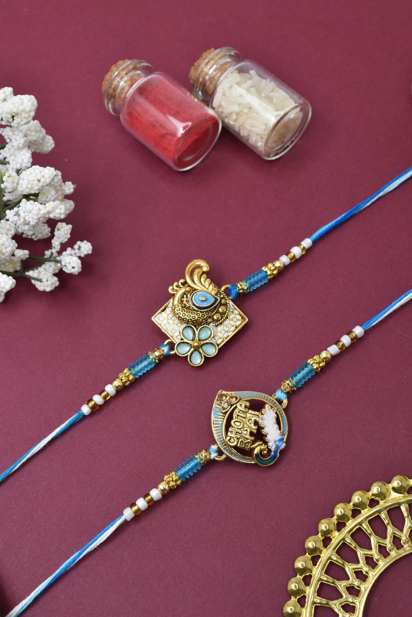 Set of 2 Rakhi
