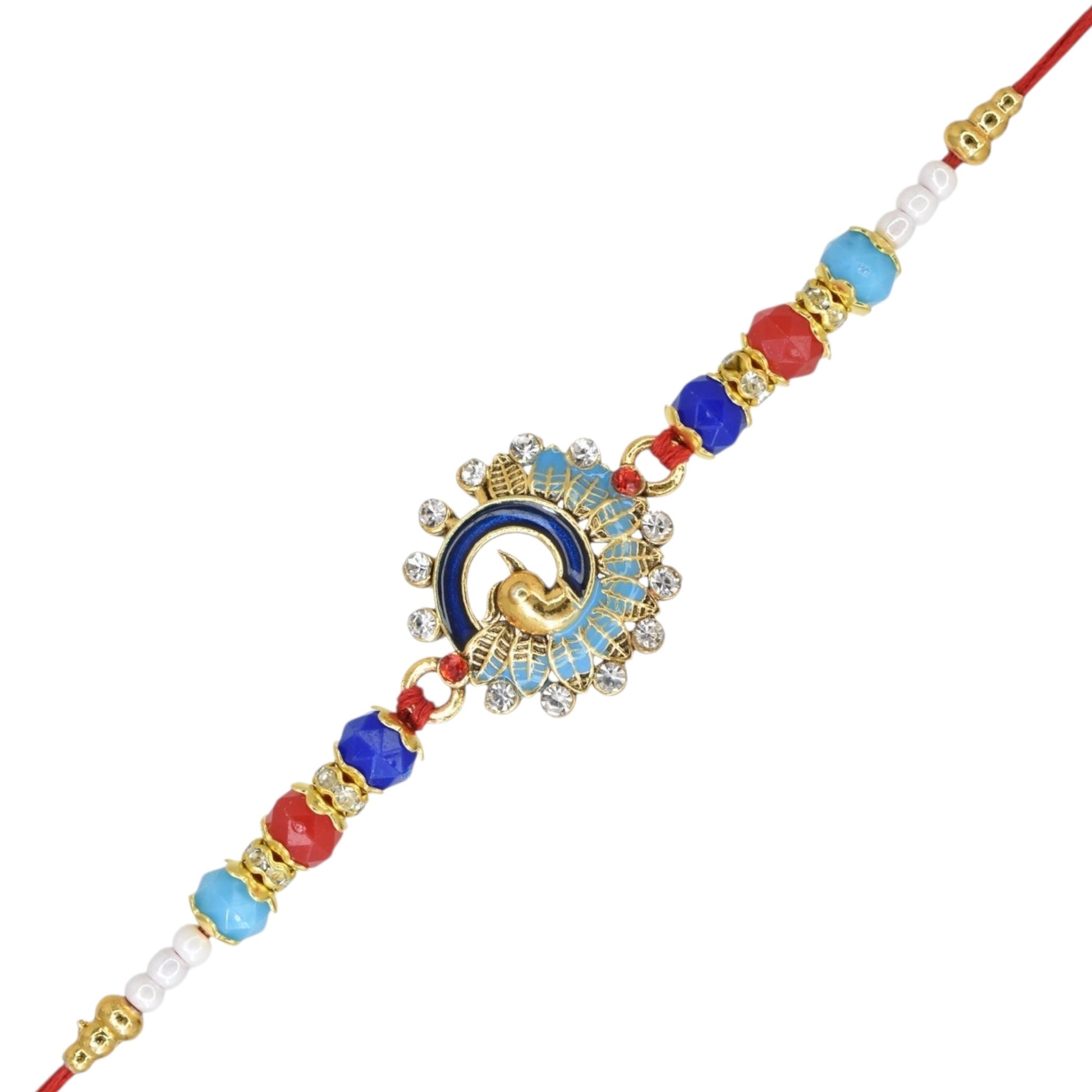 Rakhi with Greeting Card and Box