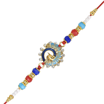 Rakhi with Greeting Card and Box