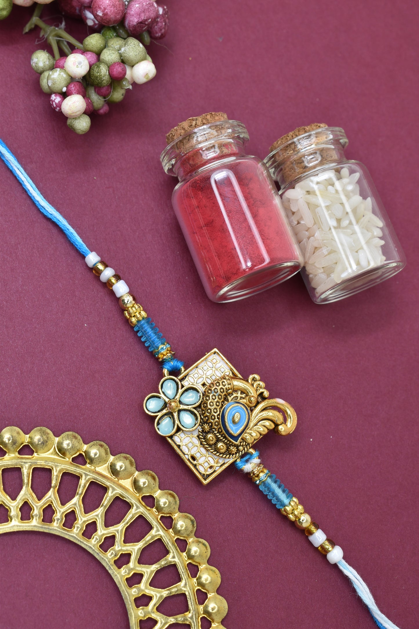 bhaiya rakhi, silver rakhi, bhaiya bhabhi rakhi, couple rakhi