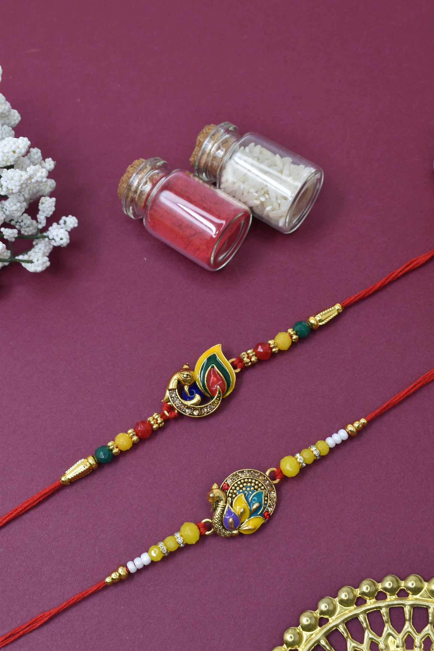 Set of 2 Rakhi