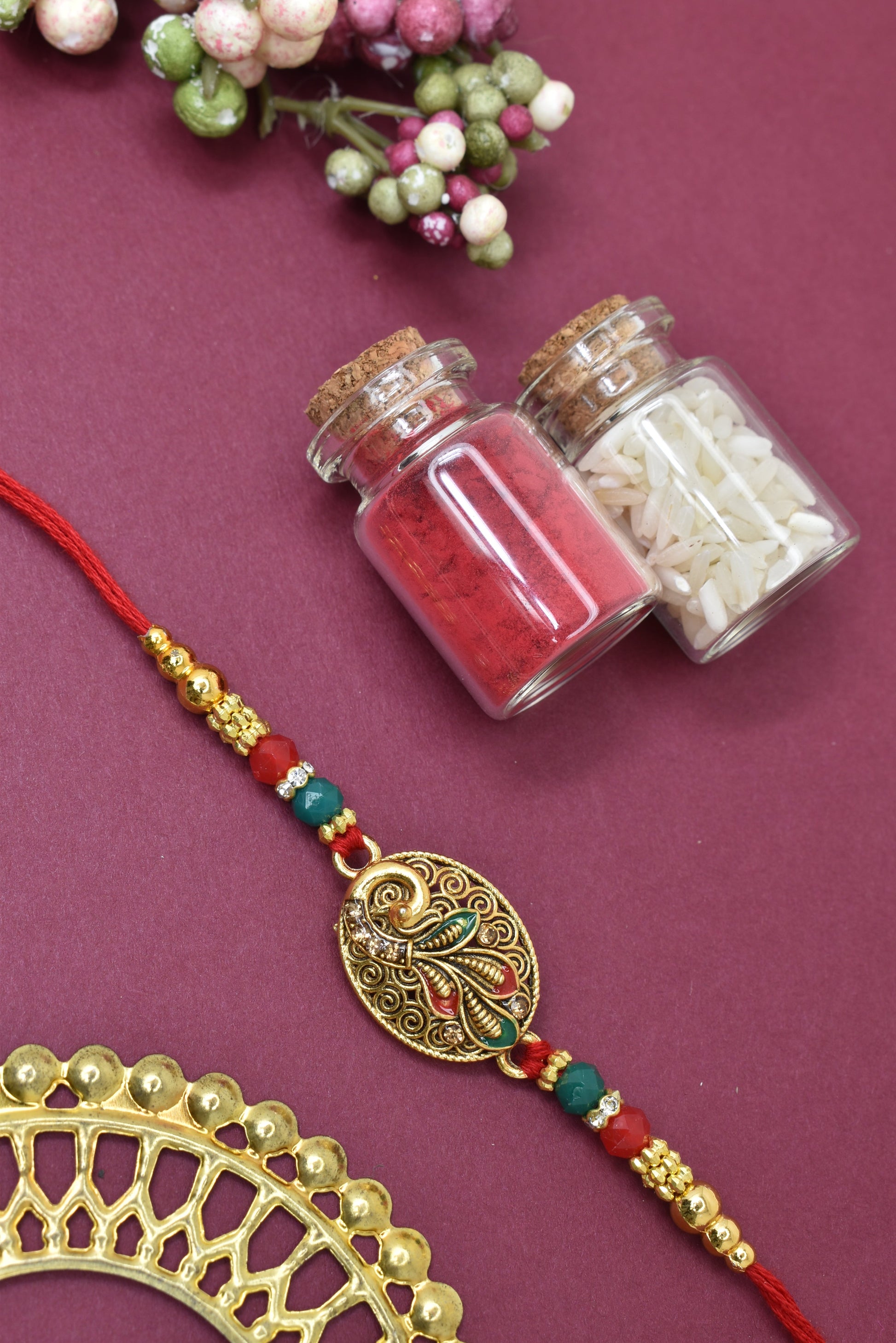 bhaiya rakhi, silver rakhi, bhaiya bhabhi rakhi, couple rakhi