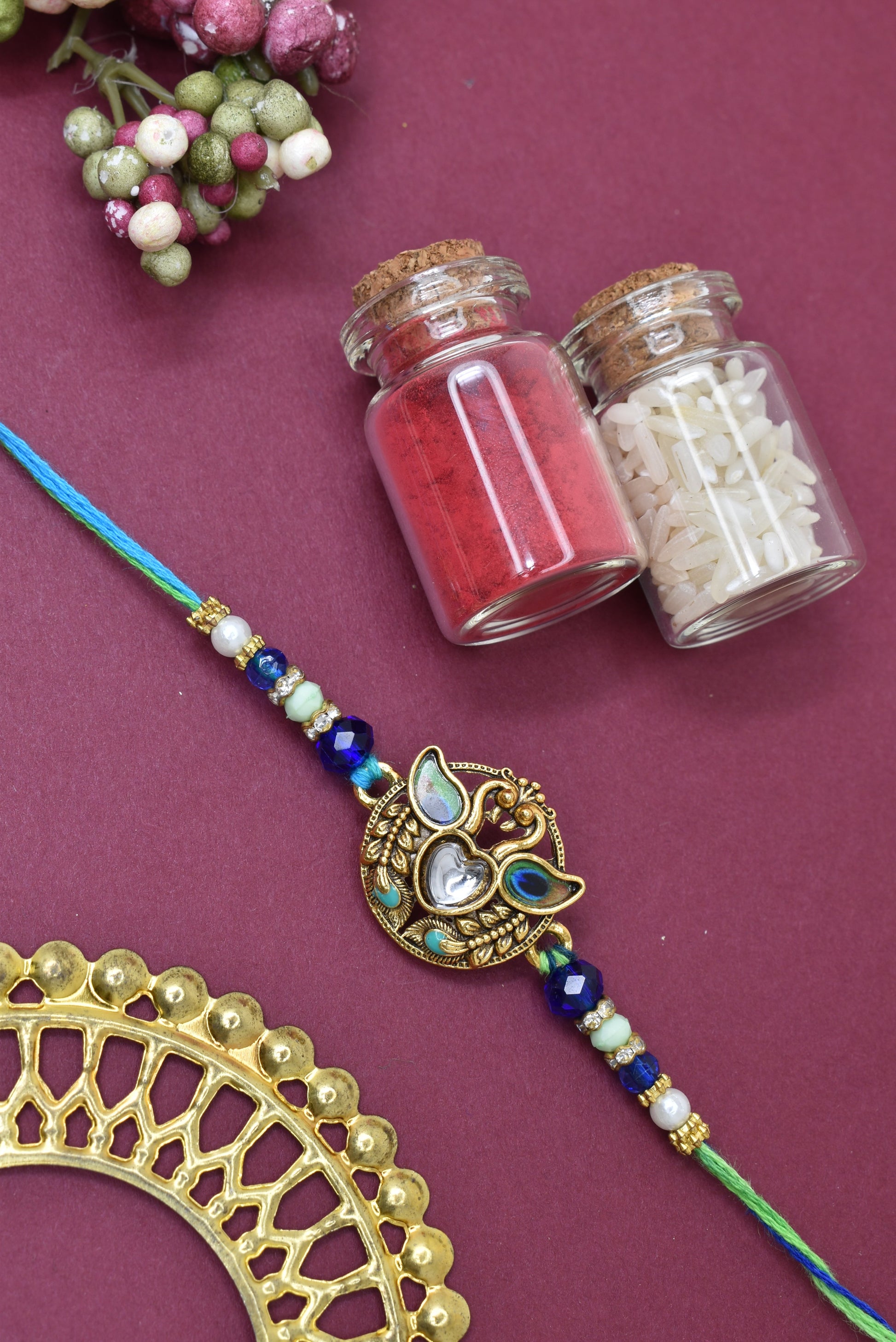 bhaiya rakhi, silver rakhi, bhaiya bhabhi rakhi, couple rakhi