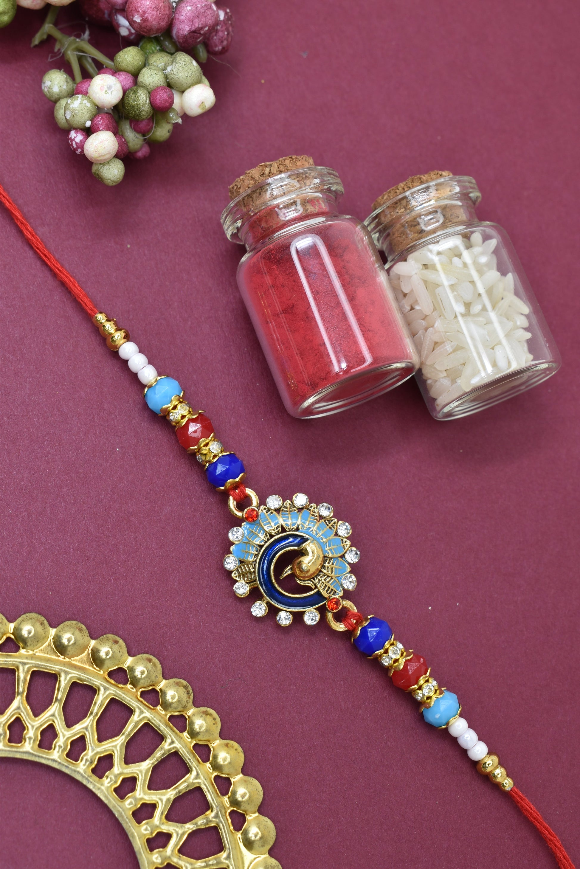 bhaiya rakhi, silver rakhi, bhaiya bhabhi rakhi, couple rakhi